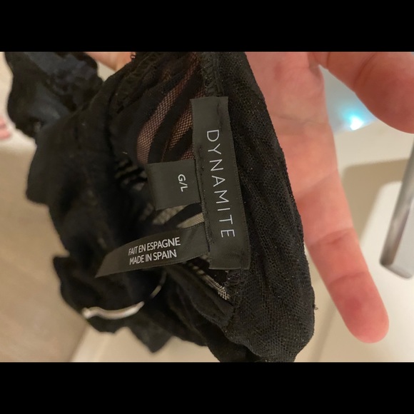 Dynamite sheer top (L/G) - Picture 3 of 5